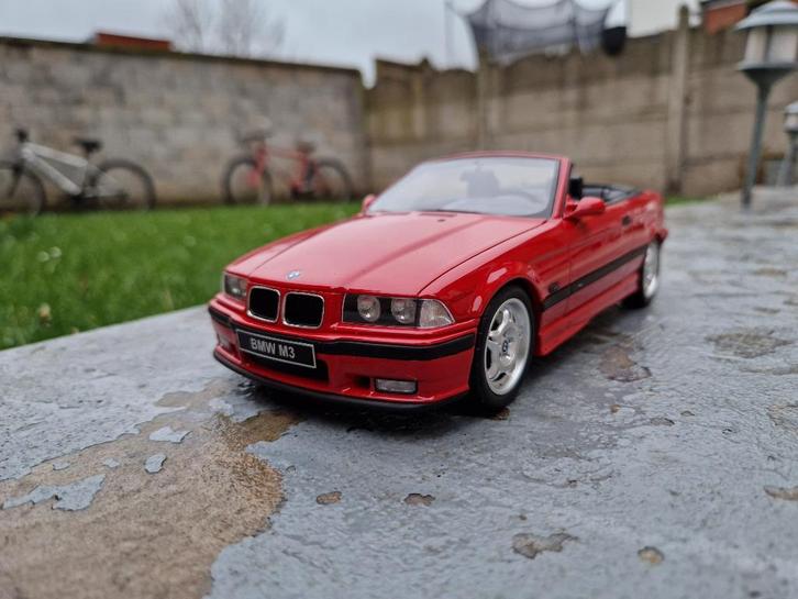 BMW M3 Cabrio E36 - Échelle 1/18 - Limited - PRIX : 99€, Hobby en Vrije tijd, Modelauto's | 1:18, Nieuw, Auto, OttOMobile, Ophalen