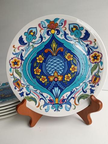  Boch Izmir vintage plat dessertbord beschikbaar voor biedingen