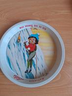 Betty Boop Mexicaans metalen reclamebakje 1960., Verzamelen, Ophalen of Verzenden, Gebruikt, Mens