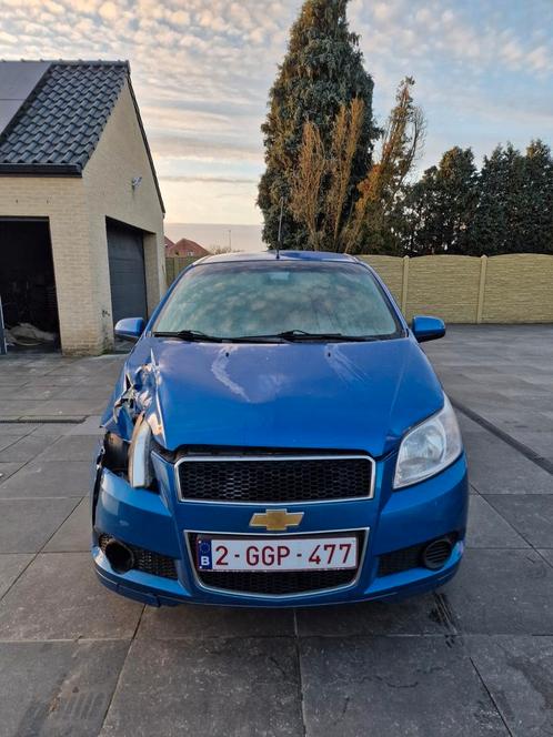 Chevrolet Aveo (blauw) - Start wel, maar rijdt niet, Auto's, Chevrolet, Particulier, Aveo, Benzine, Overige carrosserie, 4 deurs