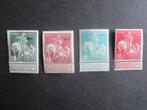 Timbres Belgique - N93, 95, 97 et 99 (X) - 55,00Eur, Spoor van plakker, Frankeerzegel, Ophalen of Verzenden, Postfris