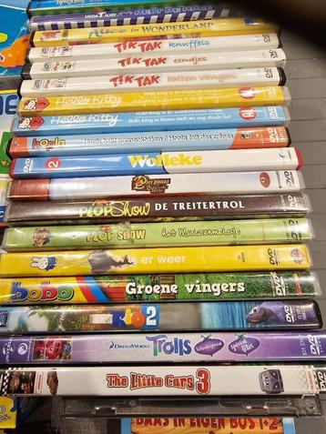 Kinder dvd films voor thuis of kinderopvang enz,, beschikbaar voor biedingen