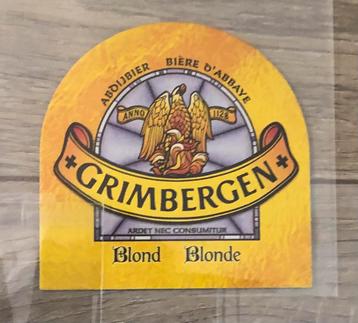 Bierviltjes, Grimbergen beschikbaar voor biedingen