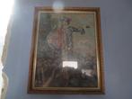 kader met steekwerk, Antiek en Kunst, Curiosa en Brocante, Ophalen