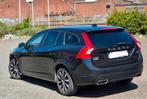 Volvo V60 D2 an2018.197mkm cuir clima gps 9900€ ctok, Auto's, Zwart, Leder, V60, 5 deurs