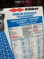 Kleber banden reclamebord 1982, Ophalen of Verzenden, Zo goed als nieuw, Reclamebord