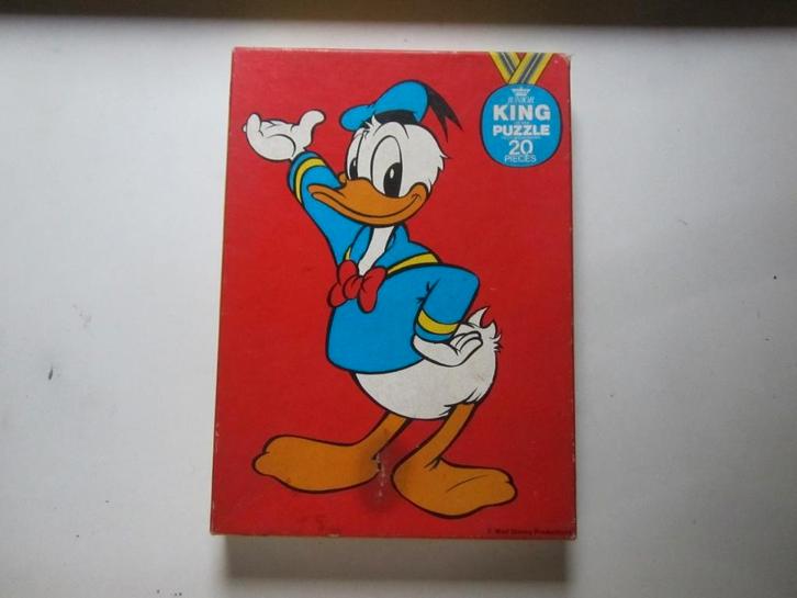 Junior King Puzzle Donald Duck N K20 - 1822, Verzamelen, Disney, Gebruikt, Overige typen, Donald Duck, Ophalen of Verzenden