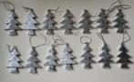 Emily Readett UK 14 sapins de Noël en bois argenté -60%, Divers, Enlèvement ou Envoi, Neuf