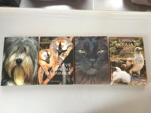 Lot de 4 livres sur les animaux Artis-Historia, Boeken, Dieren en Huisdieren, Gelezen, Katten, Ophalen