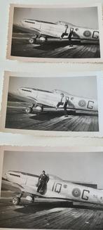 foto sabena leger vliegtuig oude foto 3 x, Verzamelen, Ophalen of Verzenden