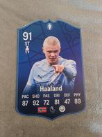 Voetbalkaartje (35cmx23cm) - Haaland / Man City, Enlèvement, Comme neuf, Image