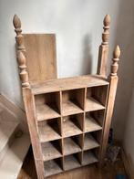 Te koop: Vakken kast in hout, Huis en Inrichting, Woonaccessoires | Wijnrekken, Ophalen, Zo goed als nieuw, Hout