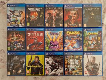 Verschillende Ps4 games te koop. beschikbaar voor biedingen