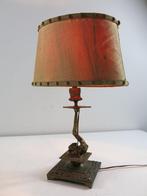 Lampe de table chinoise ancienne en forme de poisson koï ou, Enlèvement ou Envoi