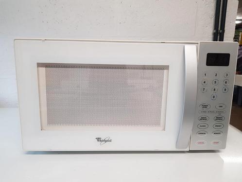 Whirlpool 30L grote magnetron, Elektronische apparatuur, Microgolfovens, Gebruikt, Tussenbouw, Microgolfoven, 45 tot 60 cm, Draaiplateau