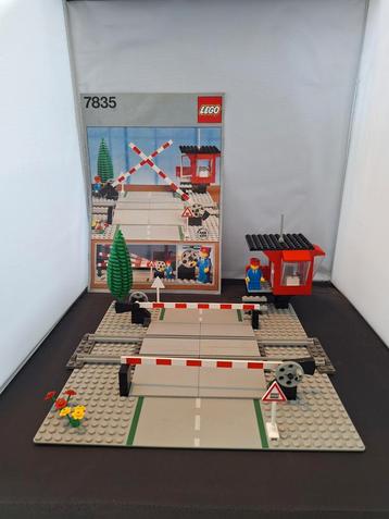 Lego set 7835 spoor overweg