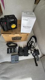 Canon c70 + mount adapter, Audio, Tv en Foto, Videocamera's Digitaal, Ophalen of Verzenden, Zo goed als nieuw, Canon