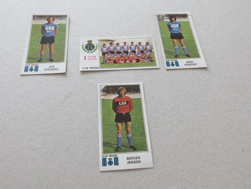 panini FOOTBALL 76 CLUB BRUGGE X4, Collections, Articles de Sport & Football, Utilisé, Enlèvement ou Envoi