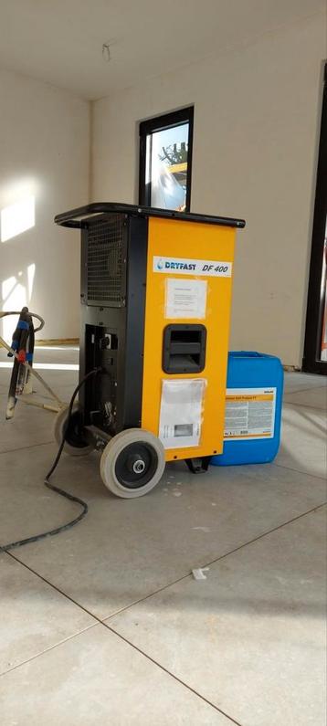 2 bouwdrogers Dryfast DF400 te huur - 35 euro per week, Enlèvement, Utilisé