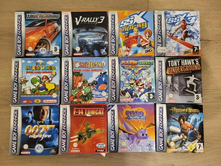 27 GBA games, Games en Spelcomputers, Games | Nintendo Game Boy, Ophalen