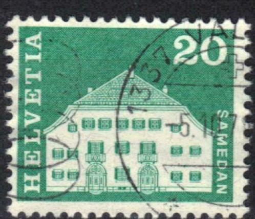 Zwitserland 1968 - Yvert 818 - Courante reeks (ST), Timbres & Monnaies, Timbres | Europe | Suisse, Affranchi, Envoi