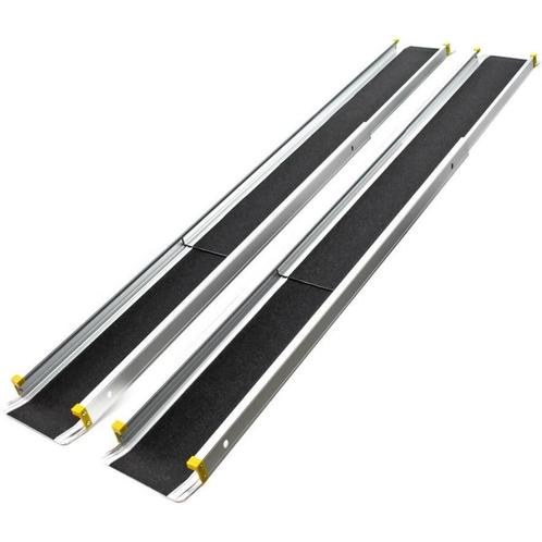 Oprijplaat uitschuifbaar | 120-210 cm | 270 kg | Set van 2, Auto diversen, Auto-accessoires, Nieuw, Ophalen of Verzenden