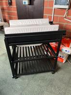 Verzorgingstafel luiertafel met babybad en kussen, Ophalen, Gebruikt