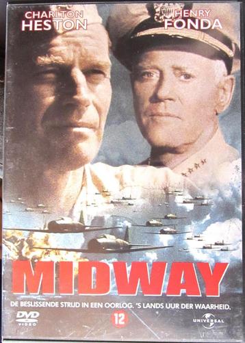 DVD OORLOG- MIDWAY (CHARLTON HESTON- HENRY FONDA) beschikbaar voor biedingen