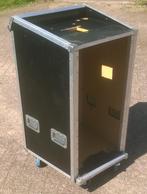 DJ-Booth op wielen 19 inch 20HE tbv apparatuur, Muziek en Instrumenten, Behuizingen en Koffers, Ophalen of Verzenden, Gebruikt