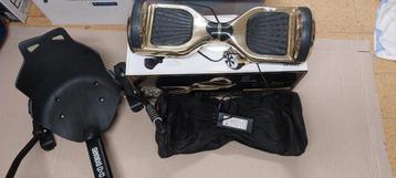 Symex balance scooter, goudkleur, 6.5'' wielen + zitkarretje beschikbaar voor biedingen