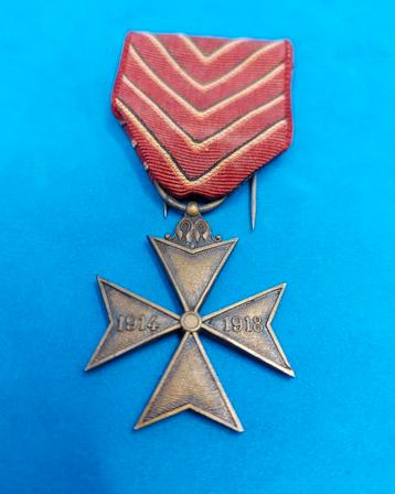 Belgische WO1 Deportatie/Weggevoerdenkruis 1914-1918, beschikbaar voor biedingen
