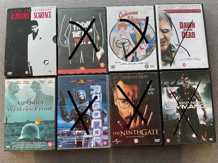 DVD, Cd's en Dvd's, Dvd's | Actie, Zo goed als nieuw, Actie, Ophalen of Verzenden