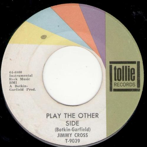 Jimmy Cross - Play The Other Side " Popcorn Oldie ", CD & DVD, Vinyles Singles, Comme neuf, Pop, 7 pouces, Enlèvement ou Envoi
