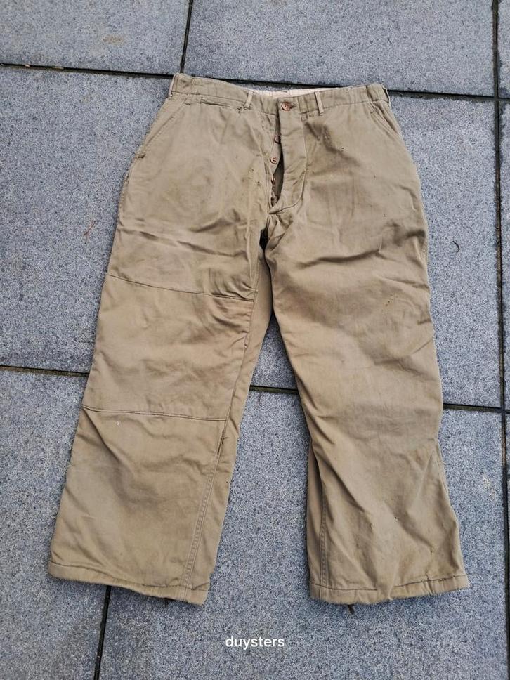 Pantalon, doublé cerise, pantalon d'hiver, Collections, Objets militaires | Seconde Guerre mondiale, Enlèvement ou Envoi