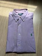 Geruit hemd Ralph Lauren L, Paars, Ralph Lauren, Ophalen of Verzenden, Halswijdte 41/42 (L)