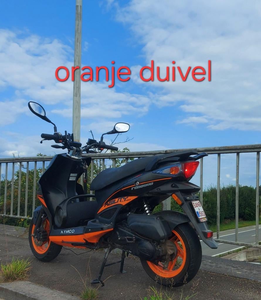Kymco agility rs50 4t naked, Ophalen