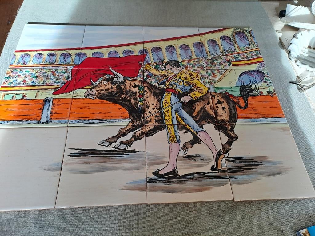 Spaanse tegels, Ophalen