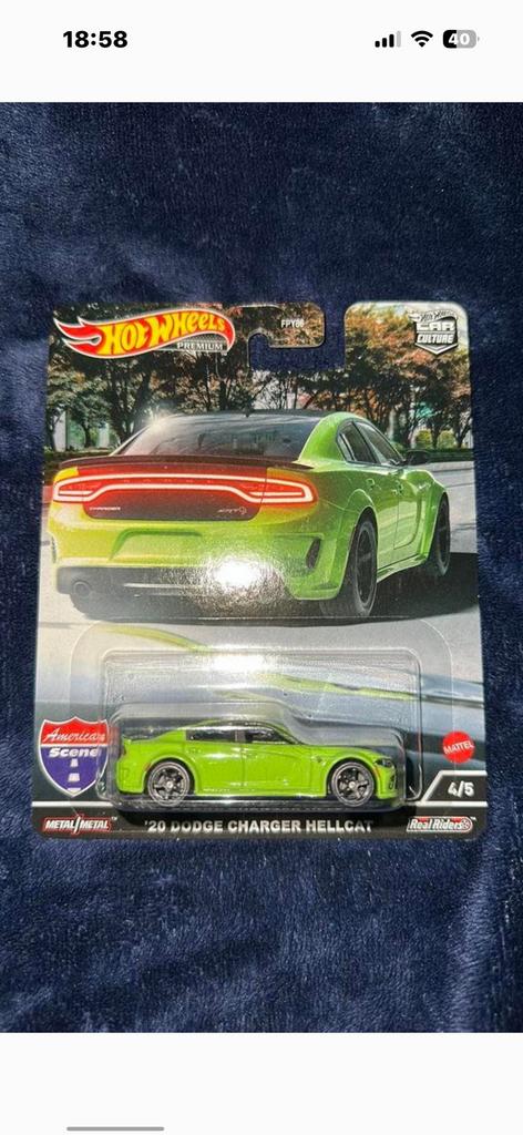 Dodge Charger Hellcat Hot Wheels, Enlèvement ou Envoi, Neuf, Voiture