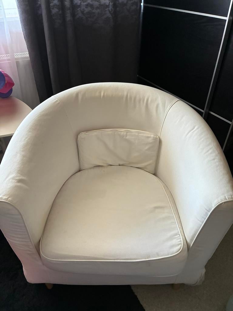 Fauteuil/canapé 1 place Ikea si portable, Enlèvement, Utilisé