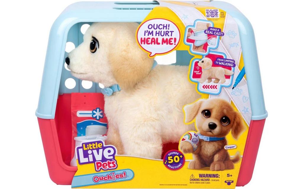 Little Live Pets Ouchies Labrador nieuwstaat, Enfants & Bébés, Enlèvement, Comme neuf