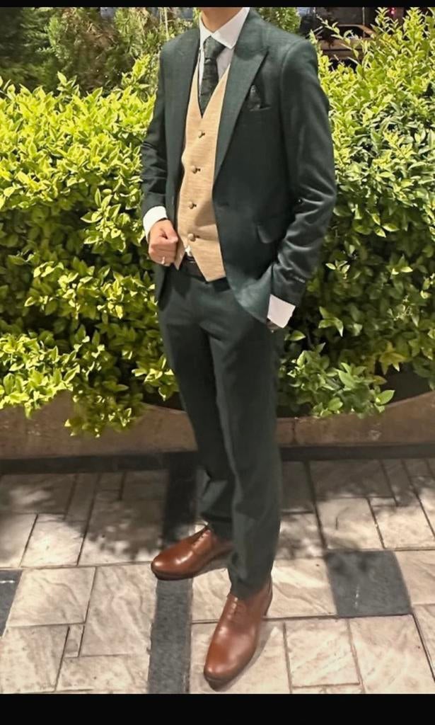 Costume vert pour homme, Vêtements | Hommes, Costumes & Vestes, Comme neuf, Taille 48/50 (M), Vert, Enlèvement ou Envoi