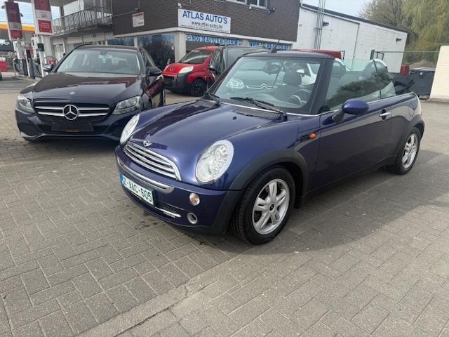 Mini Cooper Cabrio Benzine AUTOMAAT Airco PDC Cruise ALU, Auto's, Mini, Bedrijf, Te koop, Cabrio, ABS, Airbags, Airconditioning