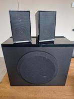 Geluidsinstallatie – 3 geluidsboxen Samsung, Audio, Tv en Foto, Ophalen, Gebruikt, Subwoofer, Overige merken