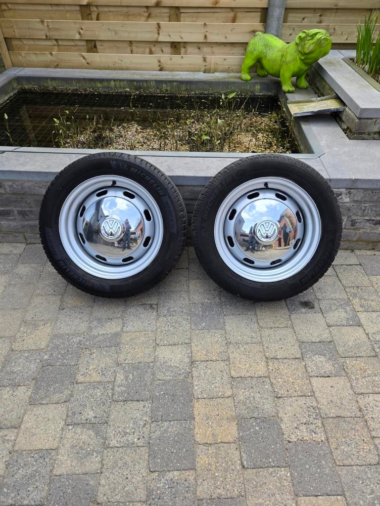 Breedset achter vw kever, Ophalen