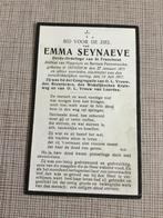 Oorlogsslachtoffer Emma SEYNAEVE Izegem +1817. WOI, Envoi, Image pieuse
