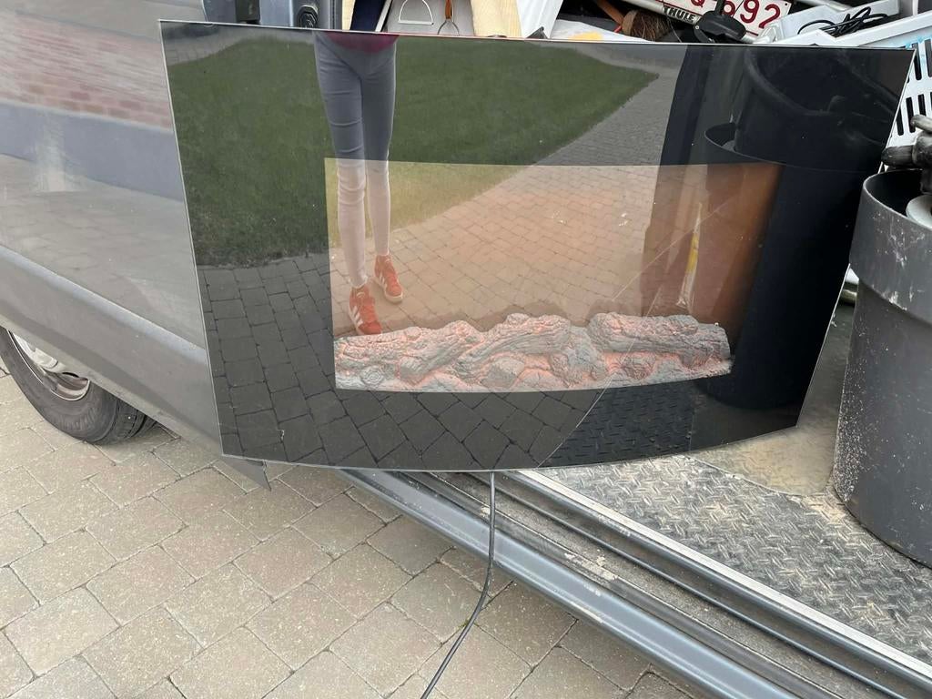 Elektrisch vuurtje., Ophalen