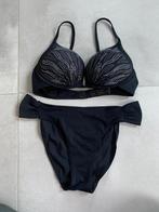 Bikini Hunkemöller 75B en S, Kleding | Dames, Badmode en Zwemkleding, Ophalen, Zwart, Zo goed als nieuw, Bikini