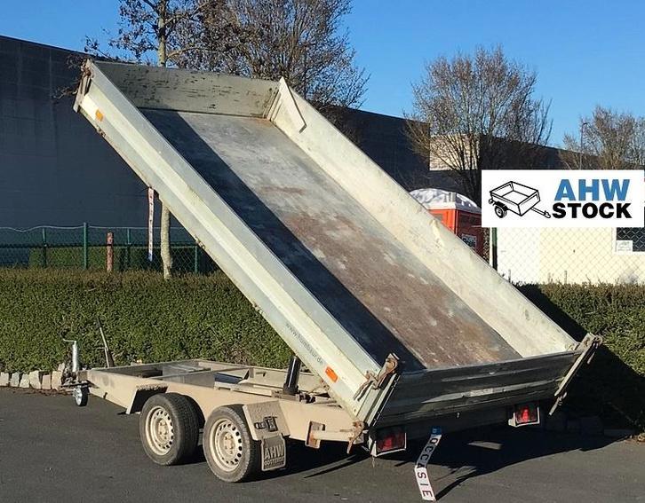 tri Benne remorque  - 3500 kg, Autos : Divers, Remorques, Utilisé, Enlèvement