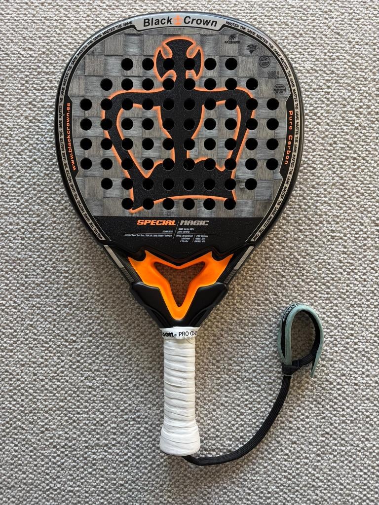 Black Crown Special Magic Padel Racket, Sport en Fitness, Padel, Zo goed als nieuw, Padelracket, Ophalen of Verzenden