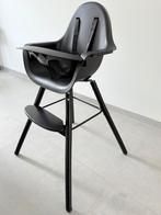 Eetstoel Childhome Evolu 2 zwart, Kinderen en Baby's, Ophalen, Gebruikt, Meegroeistoel, Gordel(s)